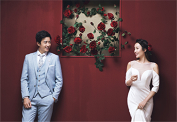 经典韩式主题婚纱照