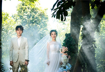 梦幻森系婚纱照